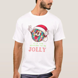 Klassischer Weihnachtsweih-T - Shirt; Jolly und Br T-Shirt