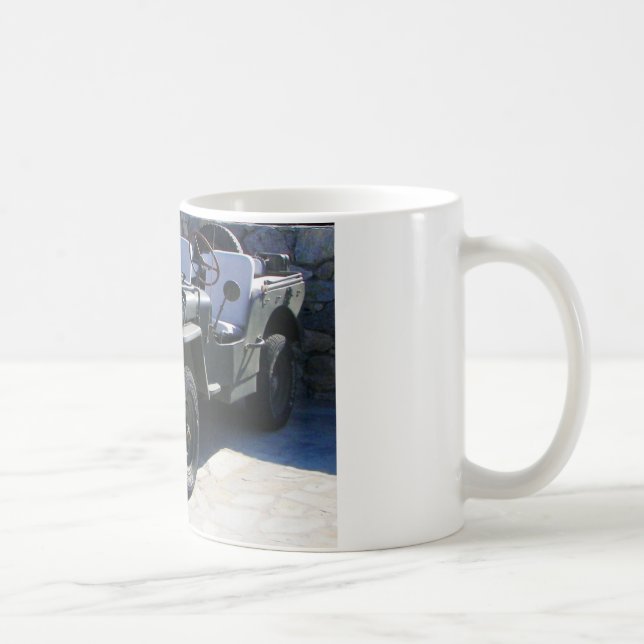 Klassischer Willys Jeep. Kaffeetasse (Rechts)