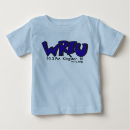 Klassischer WRIU Logo-Baby-T - Shirt (blau)