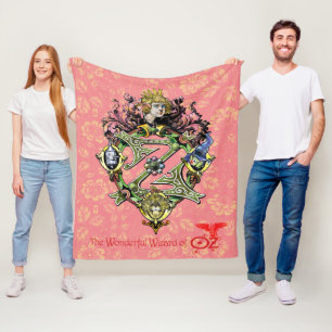 Klassischer Zauberer von Oz Royalty Fleece Blanket