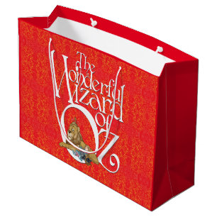 Klassischer Zauberer von Oz Weihnachten Große Geschenktüte