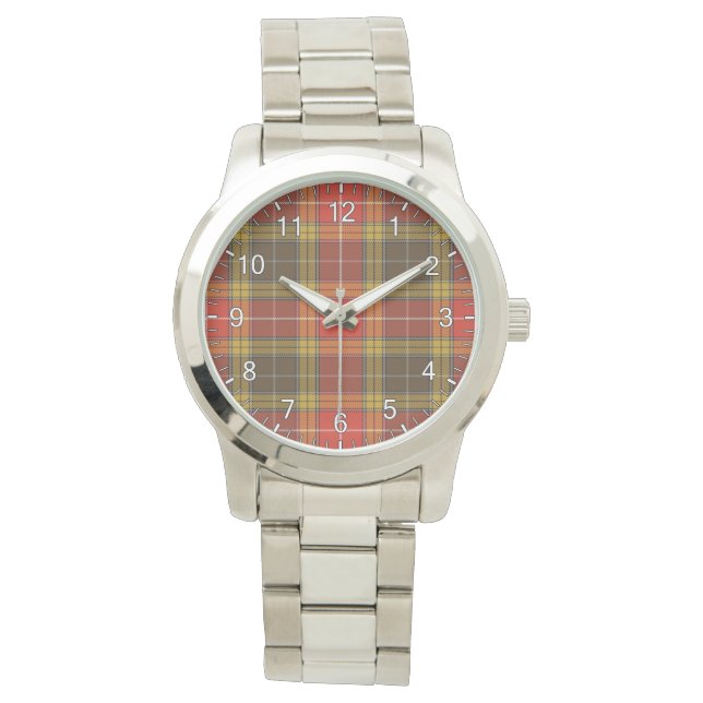 Klassischer zeitloser Clan Buchanan Altes Set gewi Armbanduhr (Vorderseite)