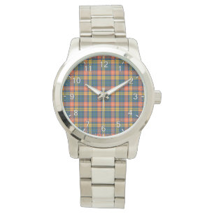 Klassischer Zeitloser Clan Buchanan Ancient Tartan Armbanduhr