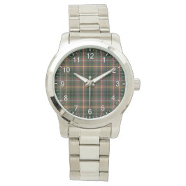 Klassischer Zeitloser Clan Buchanan Jagd Tartan Armbanduhr