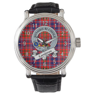 Klassischer zeitloser Clan Cameron von Lochiel Mod Armbanduhr