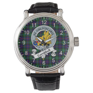 Klassischer zeitloser Clan-Campbell von Cawdor Mod Armbanduhr