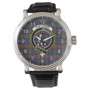 Klassischer zeitloser Clan Fletcher von Dunans Tar Armbanduhr