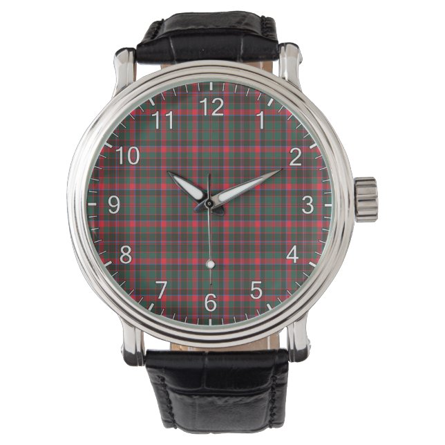 Klassischer Zeitloser Klan Cumming Jagd Moderner T Armbanduhr (Vorderseite)