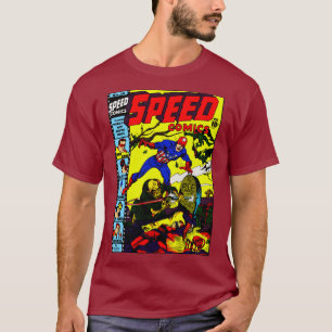 Klassisches 1940er SPEED Comics T-Shirt