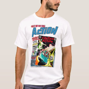 Klassisches Aktions-Anzeigen-T-Shirt T-Shirt