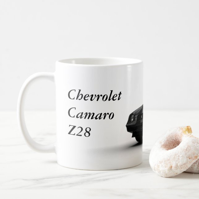 Klassisches amerikanisches Muskel-Auto Chevrolet Kaffeetasse (Mit Donut)