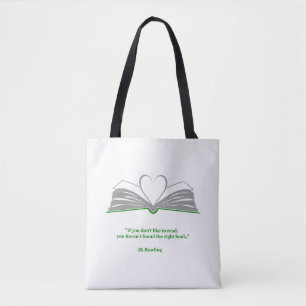 klassisches Angebot für Buchliebhaber Tasche