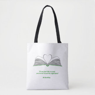 klassisches Angebot für Buchliebhaber Tasche