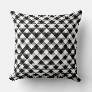 Klassisches Argyle-Diamant-Geometrisches Muster Kissen