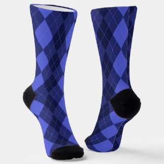 Klassisches Argyle-Muster Socken