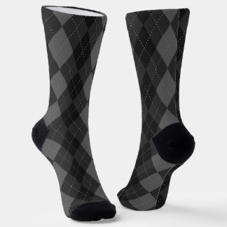 Klassisches Argyle-Muster Socken