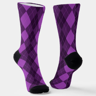 Klassisches Argyle-Muster Socken