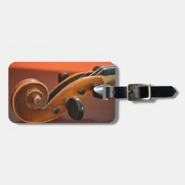 Klassisches aufgereihtes Musikinstrument der Gepäckanhänger