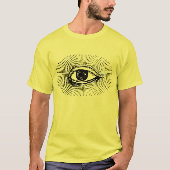 Klassisches Auge T-Shirt (Vorderseite)