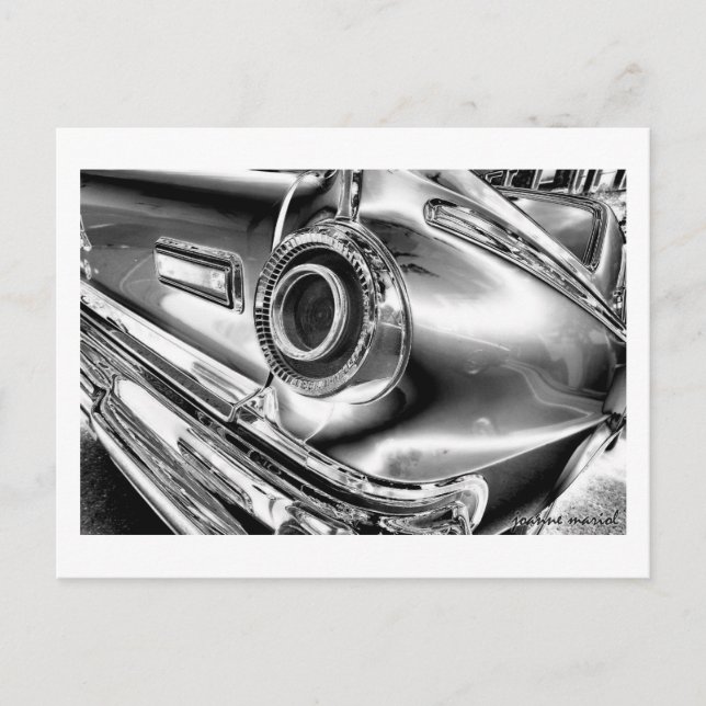 Klassisches Auto 45 Postkarte (Vorderseite)