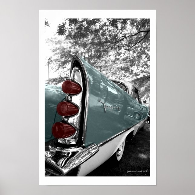 Klassisches Auto 4 Print Poster (Vorne)