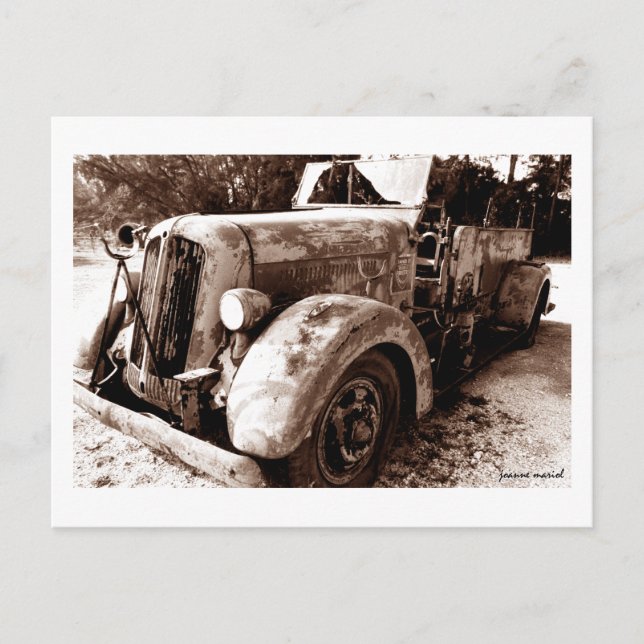 Klassisches Auto 6 Postkarte (Vorderseite)