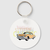 Klassisches Auto, altes Chevrolet Bel Air in braun