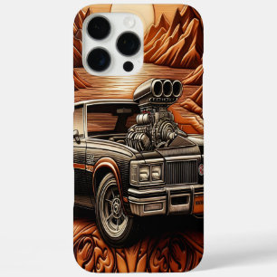 Klassisches Auto auf traumhaften Straßen iPhone 16 Pro Max Hülle