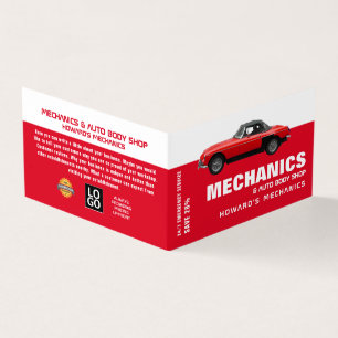 Klassisches Auto, Auto Mechanik & Reparaturen, det Visitenkarten