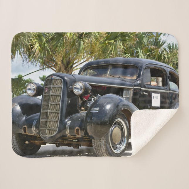 Klassisches Auto Baby Schuhe Sherpadecke (Vorderseite (Horizontal))