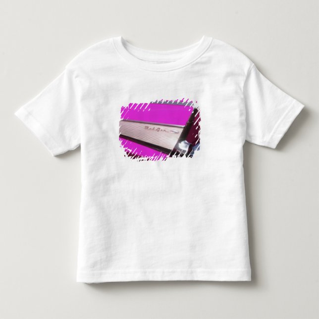Klassisches Auto: Chevrolet-Bel Air Kleinkind T-shirt (Vorderseite)