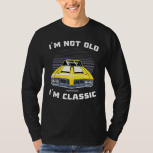 Klassisches Auto Cool Grafik Geschenke Lustig Ich  T-Shirt