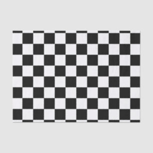 Klassisches Auto, das karierte karierte Checkered Seidenpapier