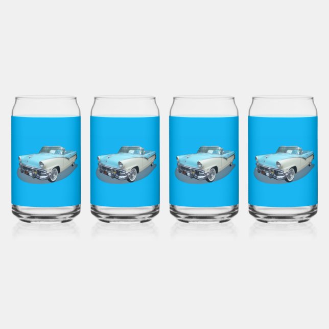 Klassisches Auto Dosenglas (Vorderseite)