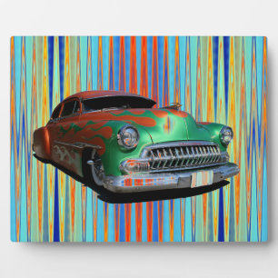Klassisches Auto Fotoplatte