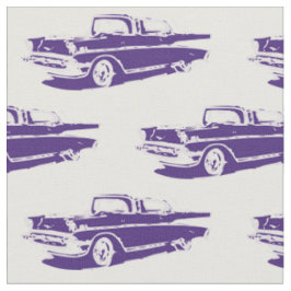Klassisches Auto-Gewebe 1957 Chevrolets Stoff