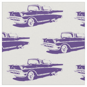 Klassisches Auto-Gewebe 1957 Chevrolets Stoff