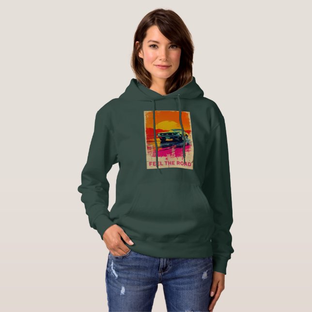 Klassisches Auto, limitierte Auflage 781 Stück (1) Hoodie (Vorne ganz)