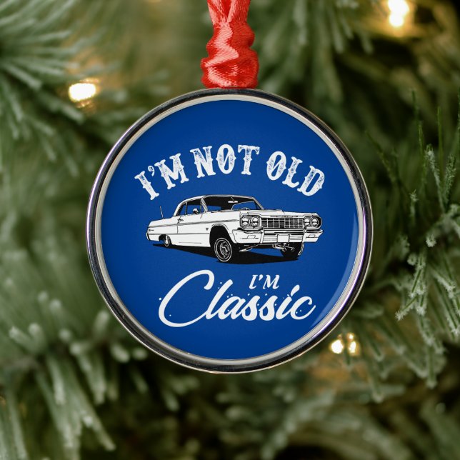 Klassisches Auto Ornament Aus Metall (Baum)