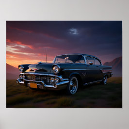 Klassisches Auto Poster