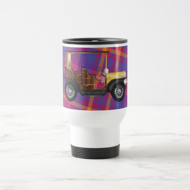 Klassisches Auto Reisebecher (Mittel)