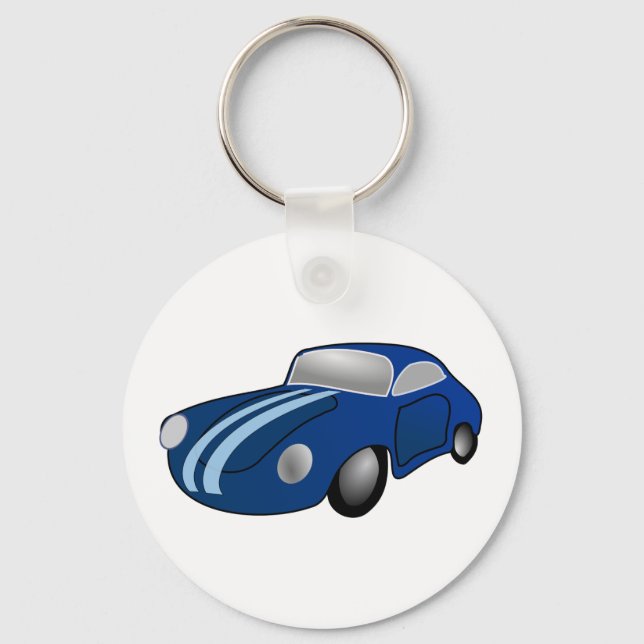 Klassisches Auto Schlüsselanhänger (Vorderseite)