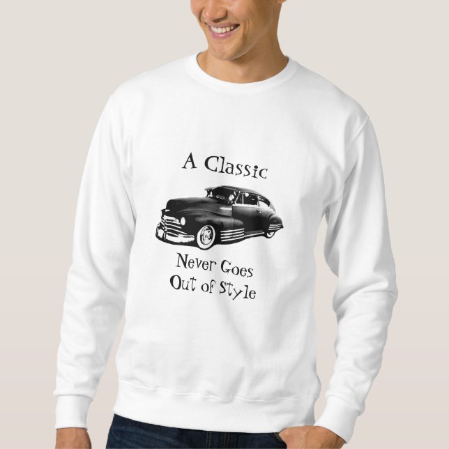Klassisches Auto Sweatshirt (Vorderseite)