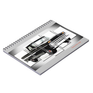 Klassisches Autobild für Foto-Notebook Notizblock