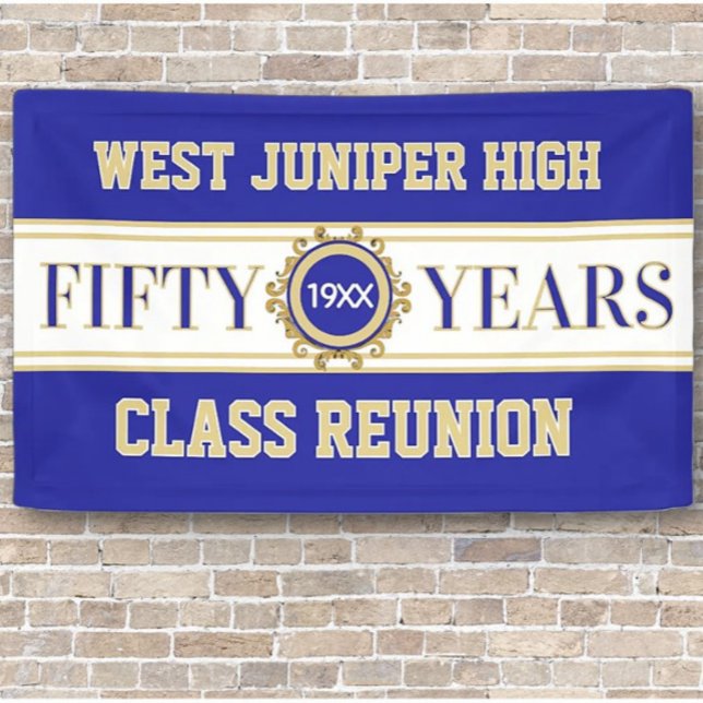 Klassisches Banner zur 50. Jubiläumsfeier (Von Creator hochgeladen)
