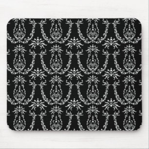 Klassisches barockes Mousemat im Schwarzen Mousepad