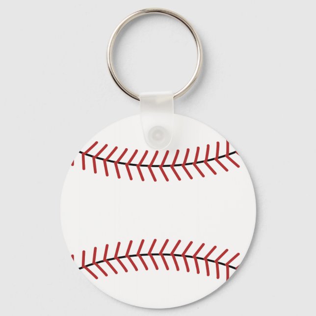 Klassisches Baseball-Schlüsselanhänger-Geschenk Schlüsselanhänger (Vorderseite)