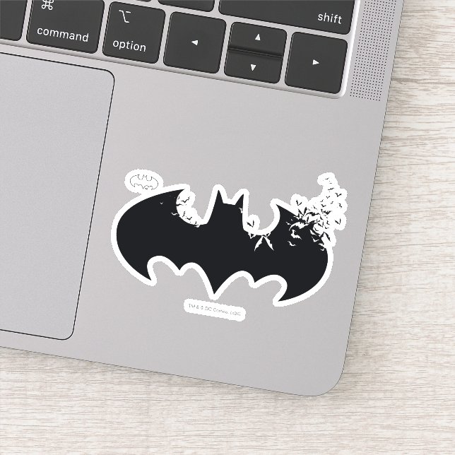 Klassisches Batman-Logo Aufkleber (Detail)