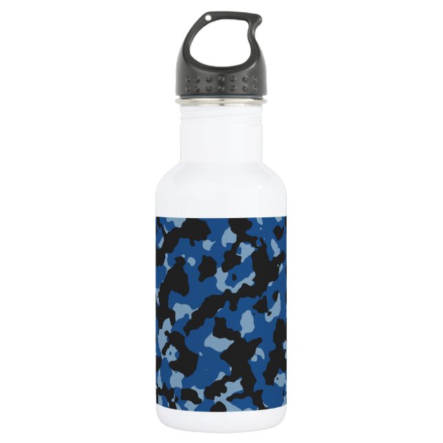 Klassisches Blau - Dämmerungs-blaues Trinkflasche (Vorderseite)