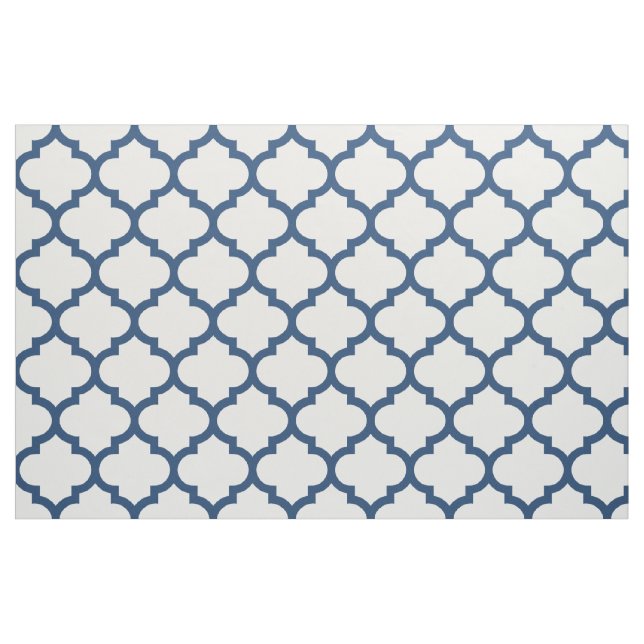 Klassisches blaues marokkanisches stoff (Fat Quarter (45,7 x 55,9 cm))